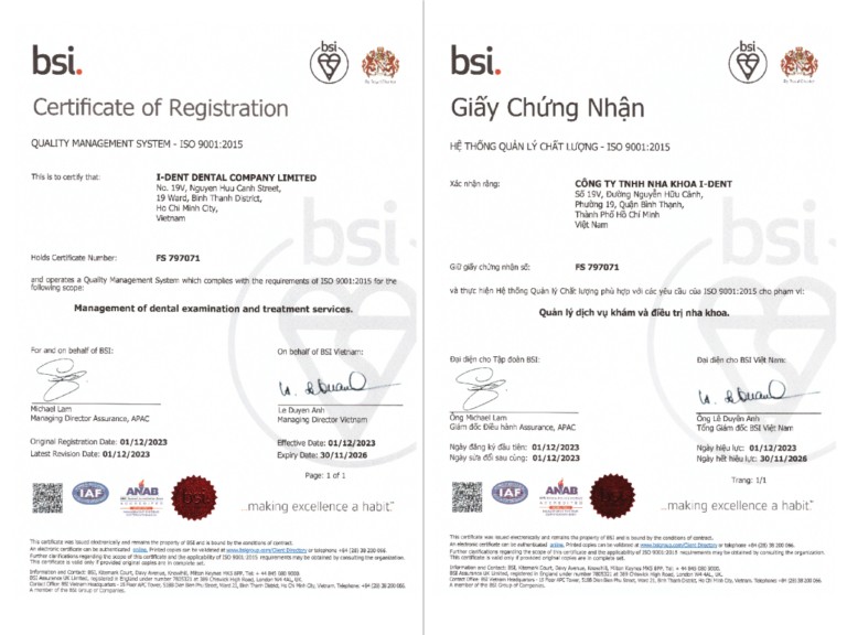 Tiêu chuẩn ISO 9001:2015